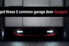 Spot these 5 common garage door dangers